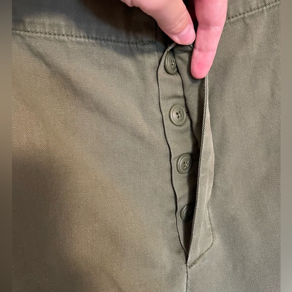 Universal Thread Cropped Wide Leg Cargo Pants - Picture 6 of 7